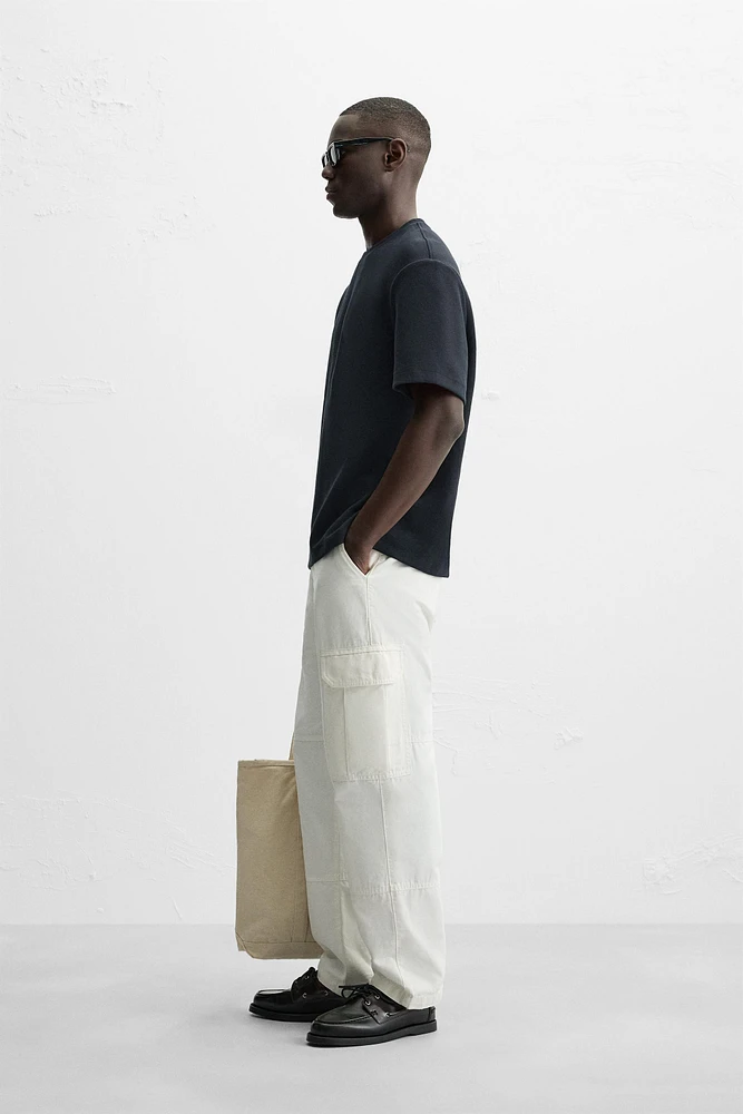 COMPACT PIQUÉ T-SHIRT