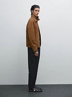 100% cotton jogger fit trousers