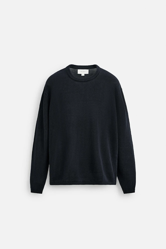 100% LINEN SWEATER