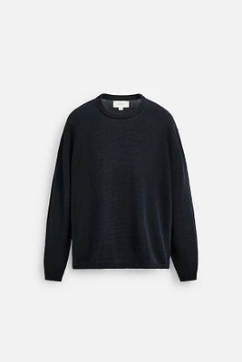 100% LINEN SWEATER