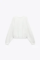 PULL EN MAILLE AU TOUCHER DOUX