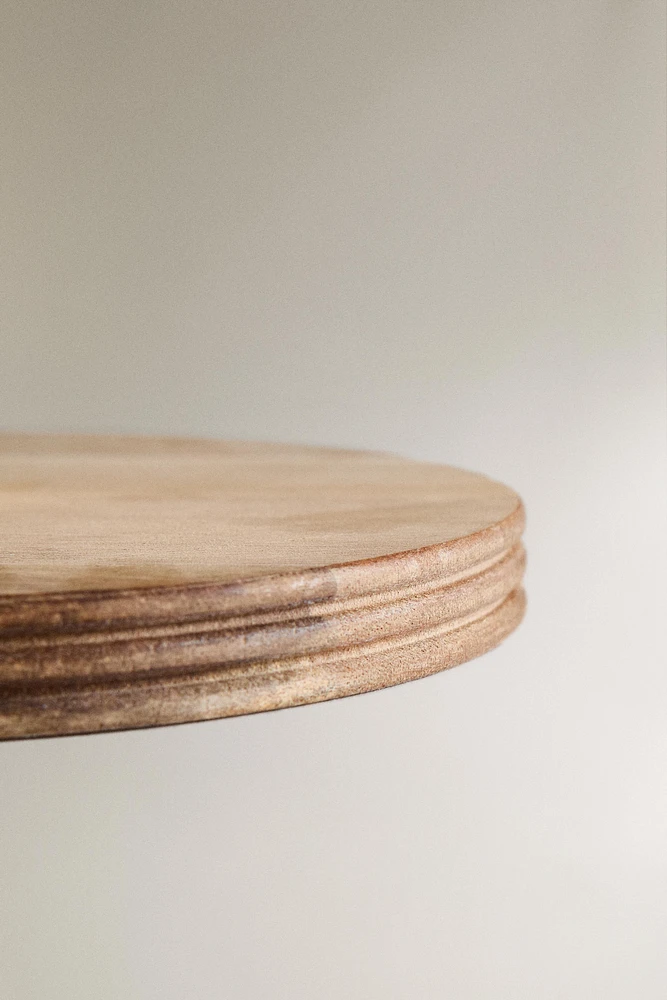 ACACIA WOOD ROLL OR TOILET PAPER HOLDER