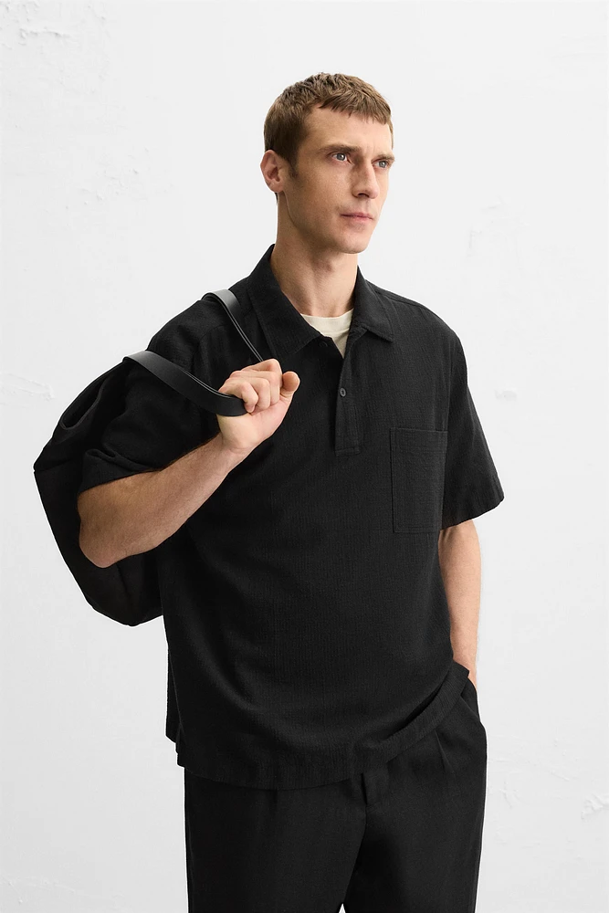 JACQUARD CHECK POLO SHIRT