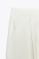 PANTALON LARGE À PINCES