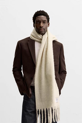 BRUSHED TEXTURED SCARF