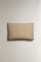 TAIE D’OREILLER PERCALE DE COTON ( FILS
