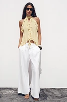 TOP HALTER VOLANTS