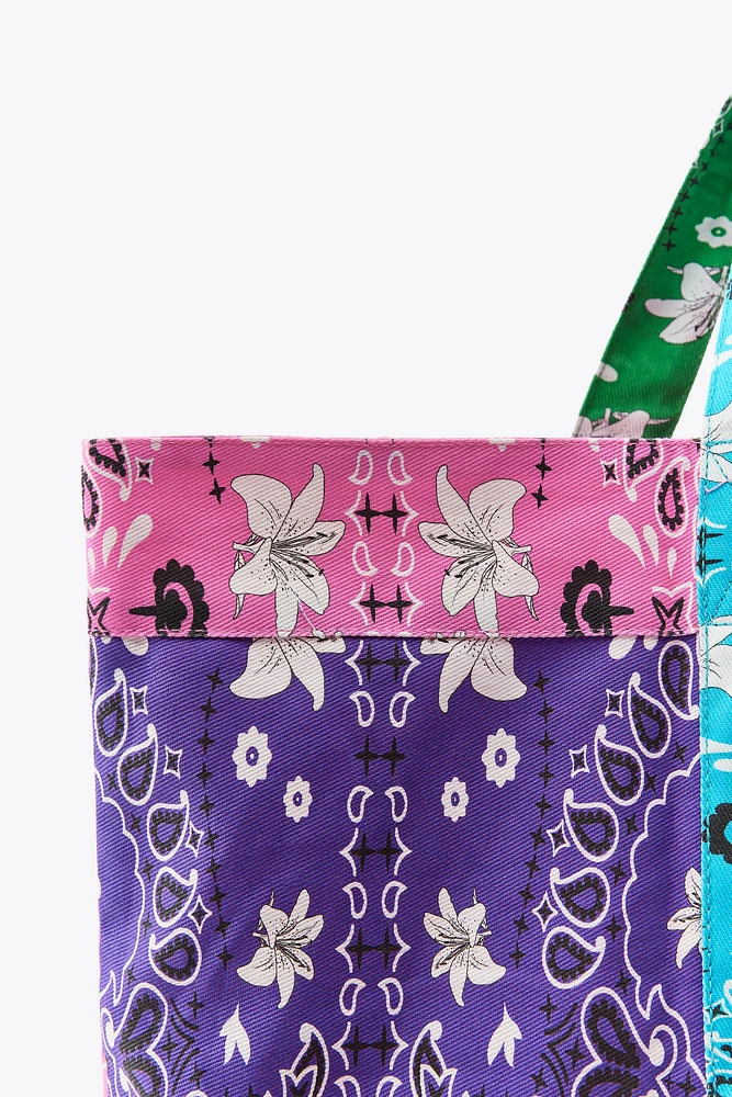 MAXI SAC SERGÉ IMPRIMÉ