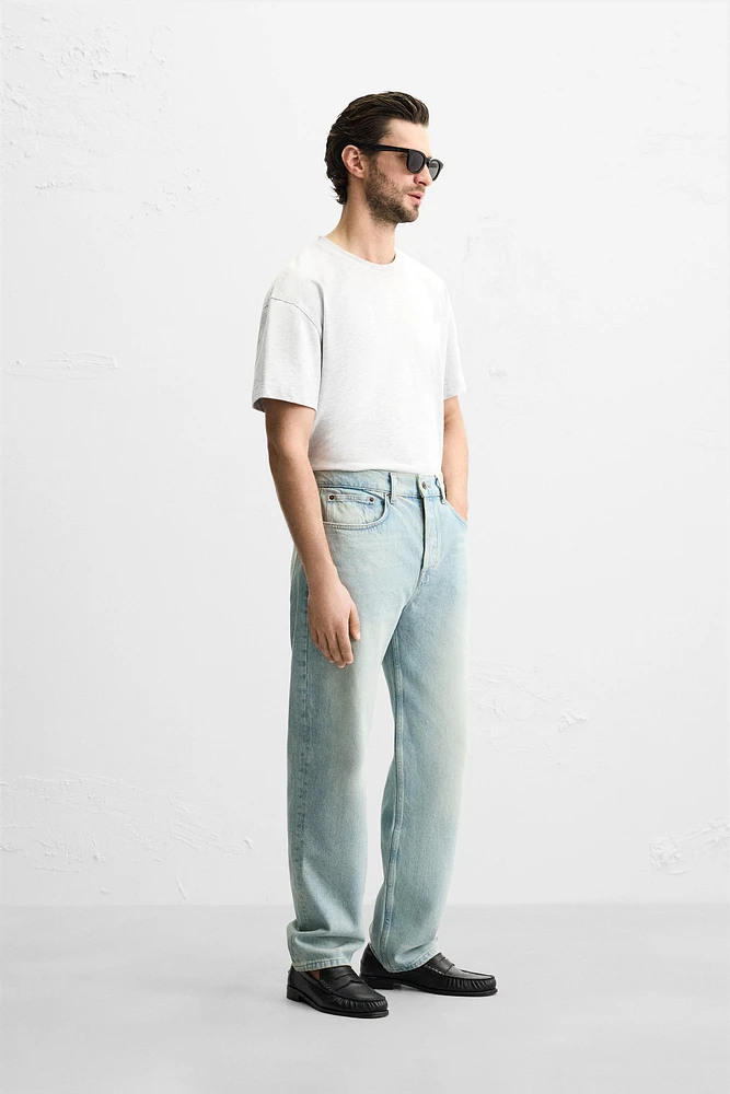 JEAN COUPE DROITE LONGUEUR CHEVILLE