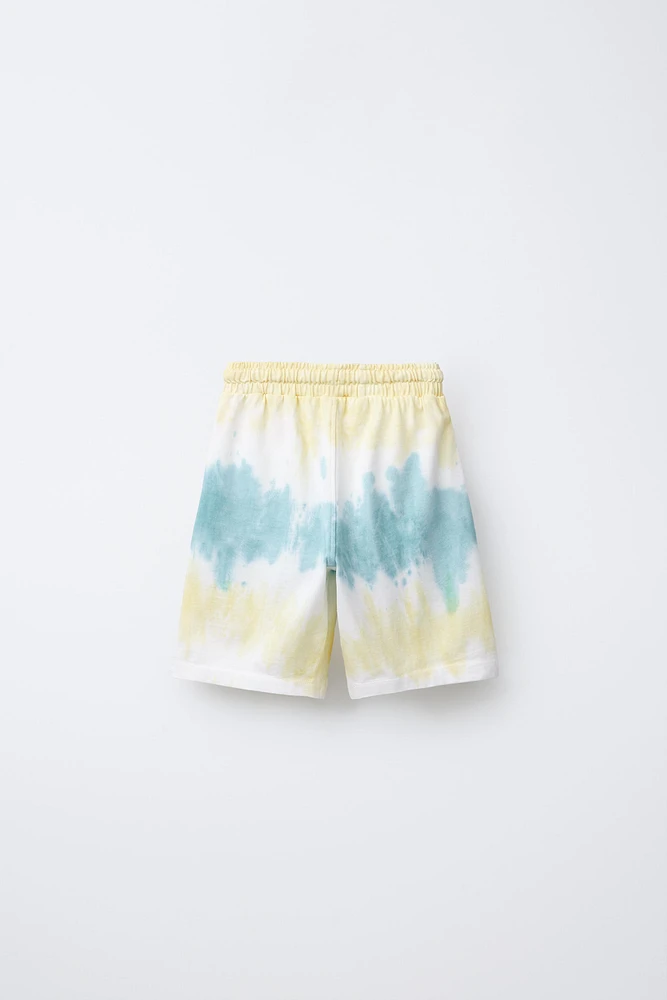 BERMUDA DE JOGGING TIE DYE