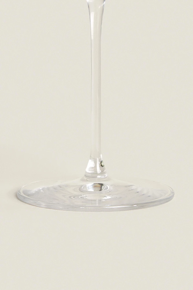 PLAIN CRYSTALLINE WINE GLASS