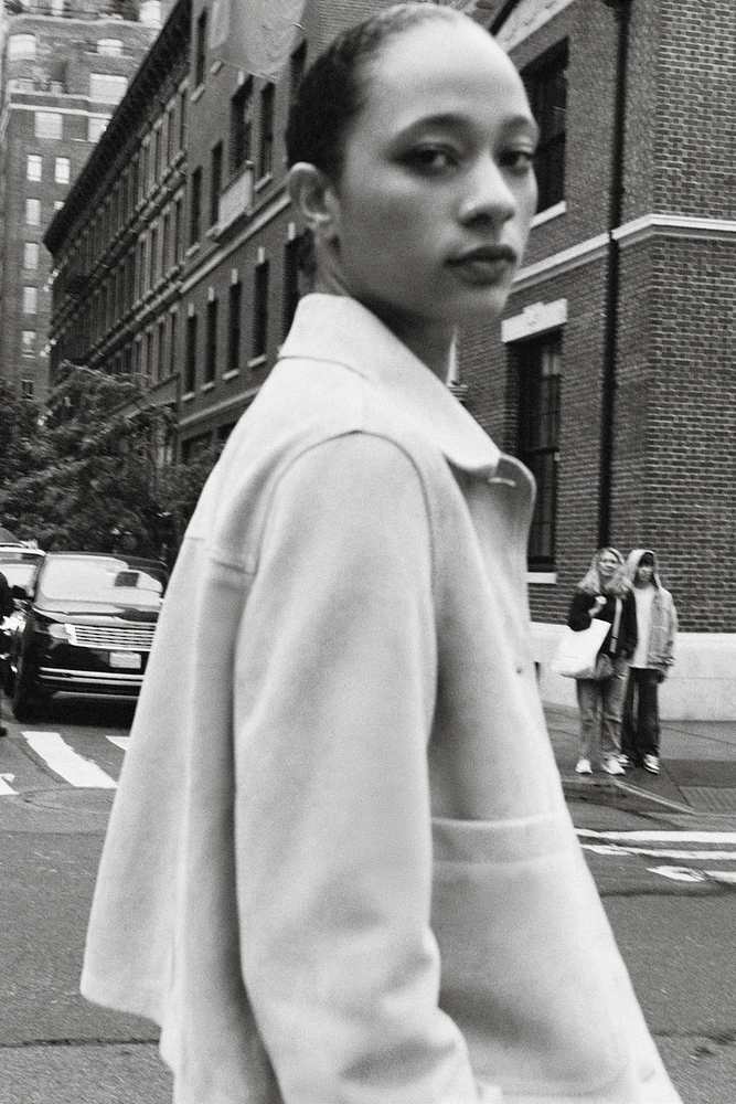 VESTE EN CUIR DAIM 100 % ZW COLLECTION LIMITED EDITION