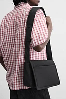 NYLON FLAP CROSSBODY BAG