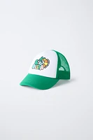 EMBROIDERED TRUCKER HAT