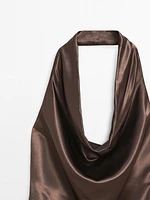 Flowing draped dress - Studio