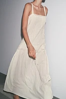 ZW COLLECTION PATCHWORK EMBROIDERED DRESS
