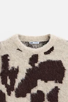 JACQUARD ANIMAL SWEATER