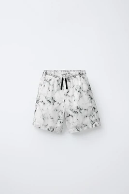 BERMUDA IMPRIMÉ TIE DYE
