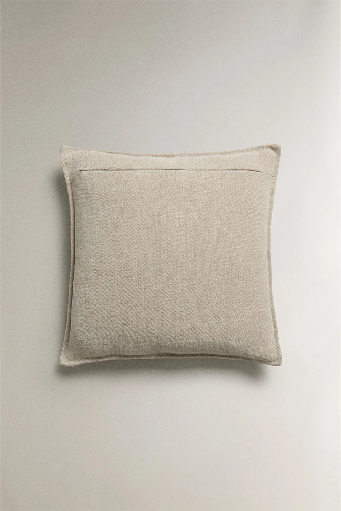 HOUSSE DE COUSSIN LIN SURPIQÛRE