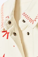 ZW COLLECTION EMBROIDERED OVERSHIRT