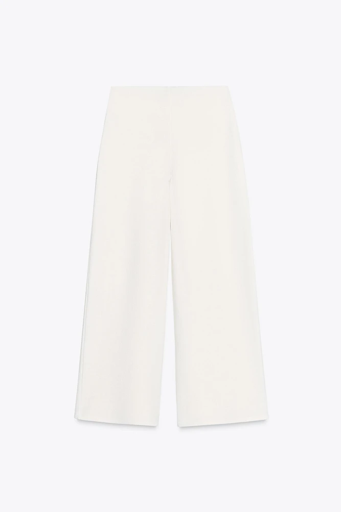 PANTALON LARGE TEXTURÉ