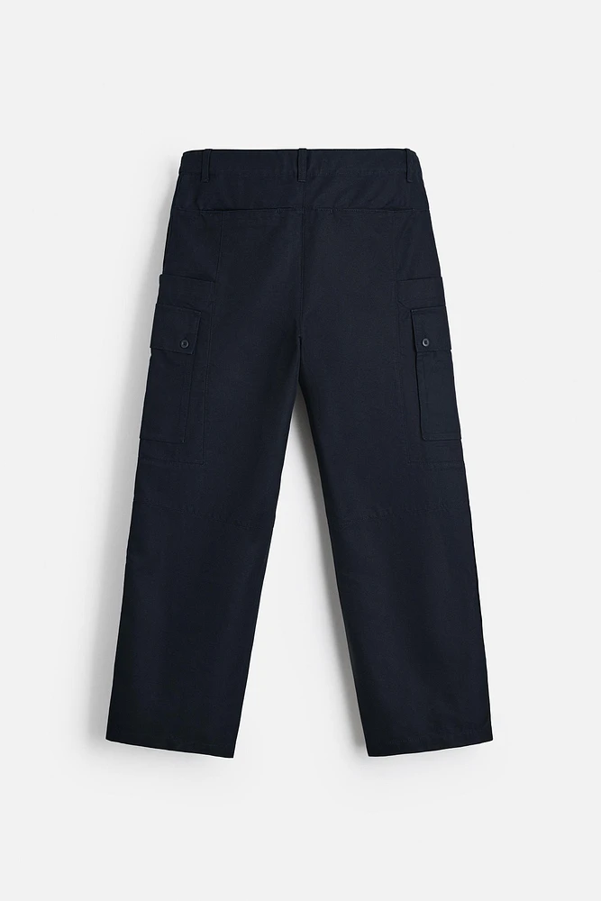 CANVAS CARGO PANTS