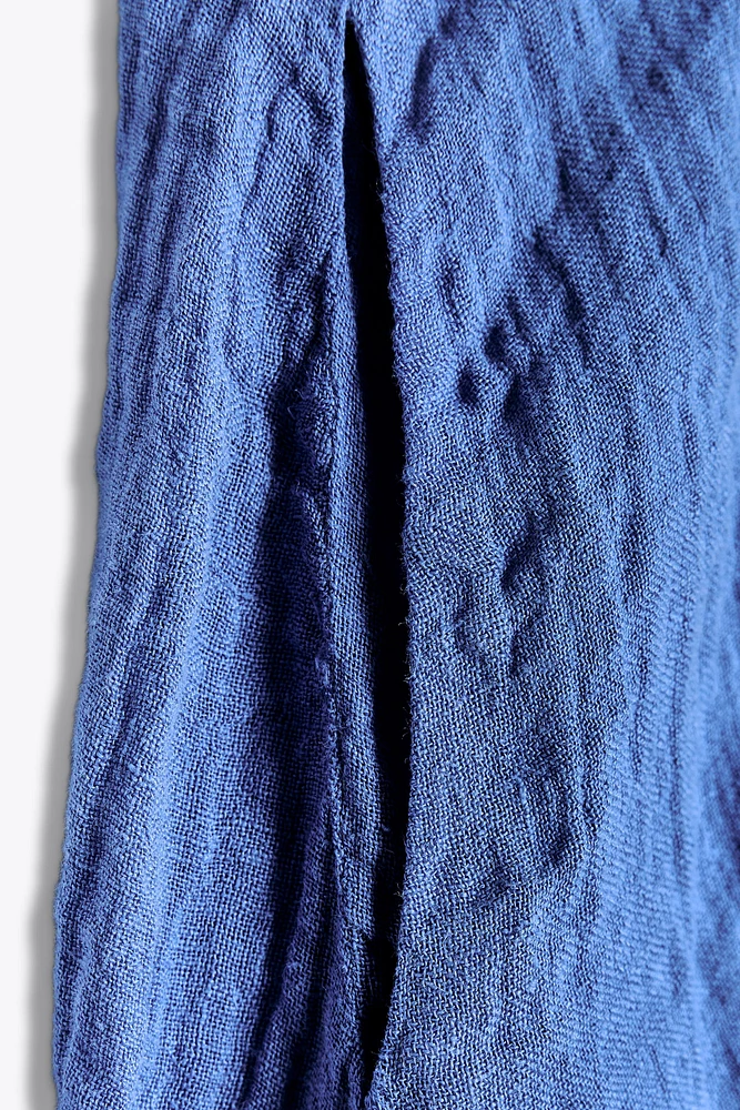 LINEN BLEND DRESS ZW COLLECTION