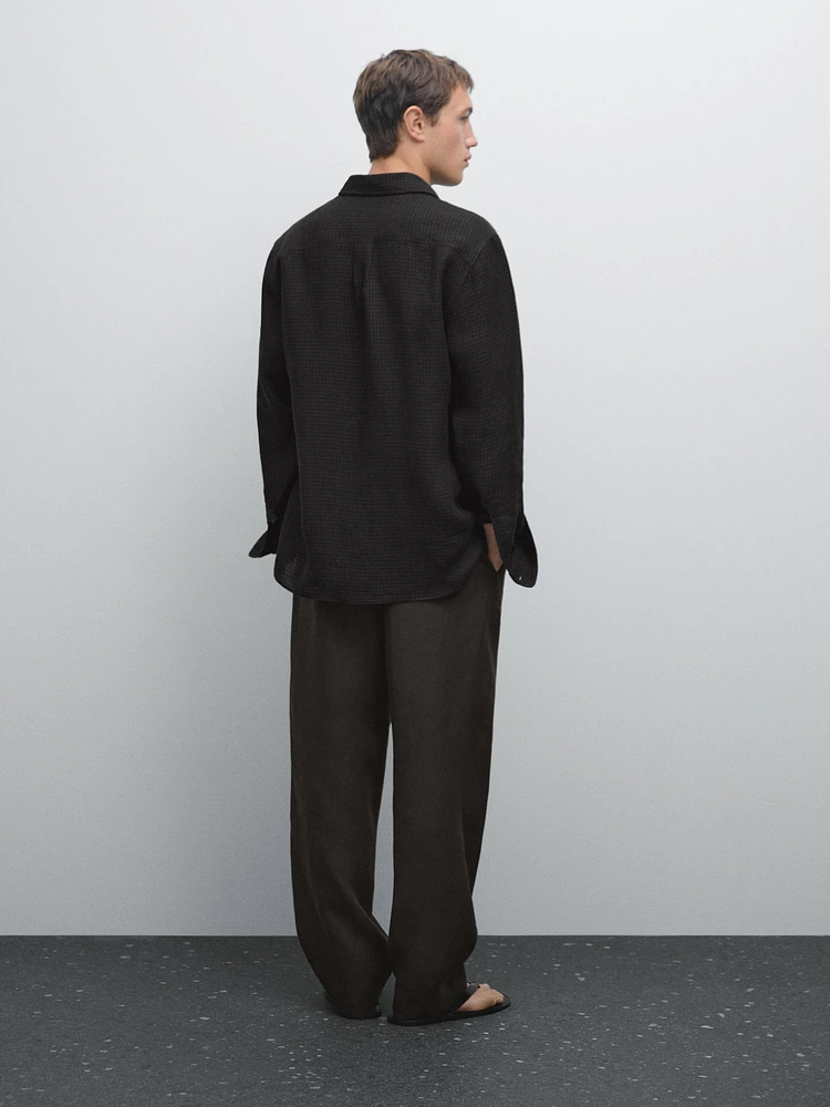 Chemise carreaux vichy regular fit