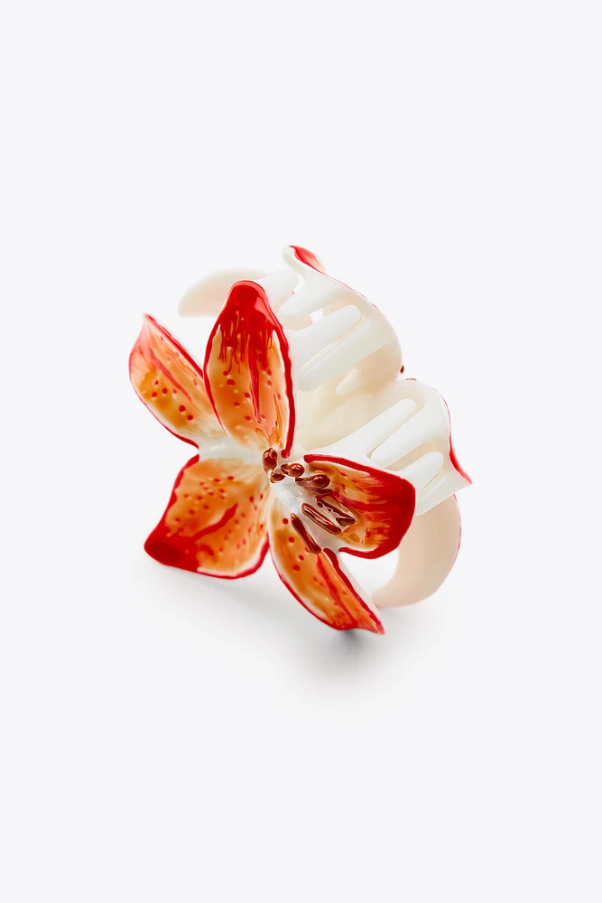 FLOWER HAIR CLIP