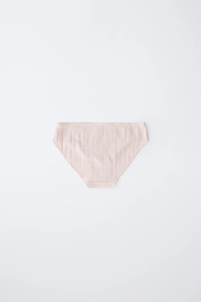 6- ANS/ LOT DE SIX CULOTTES PETITS CANARDS