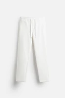 JOGGER WAIST STRETCH PANTS