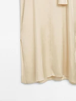 Long flowing dress with scarf detail - Limited Edition