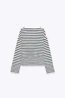 STRIPED LONG SLEEVE T-SHIRT