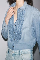 ZW COLLECTION DENIM SHIRT