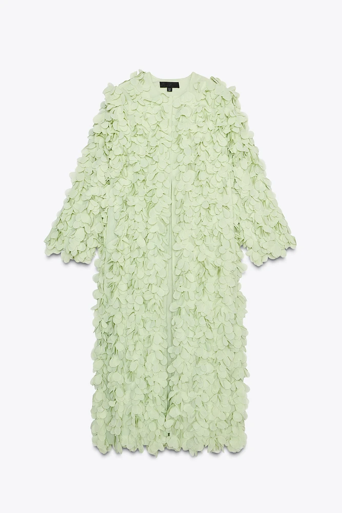 MANTEAU PÉTALES