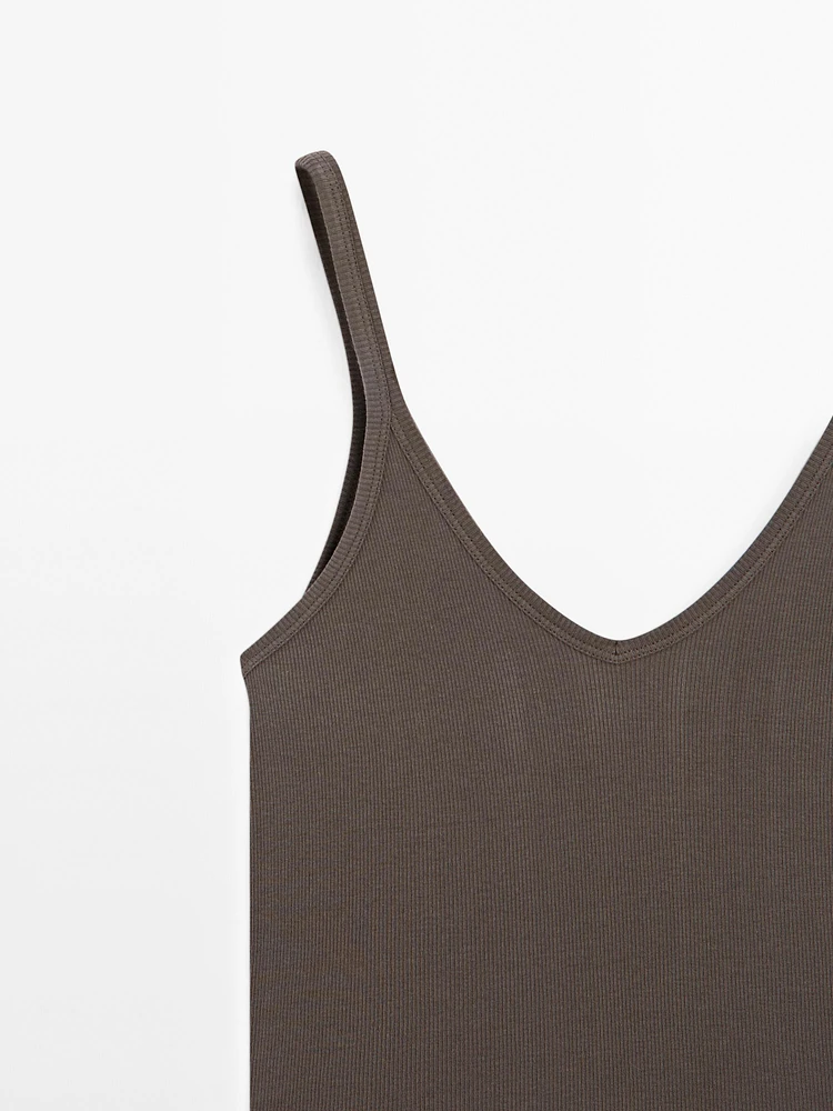 100% cotton tank top