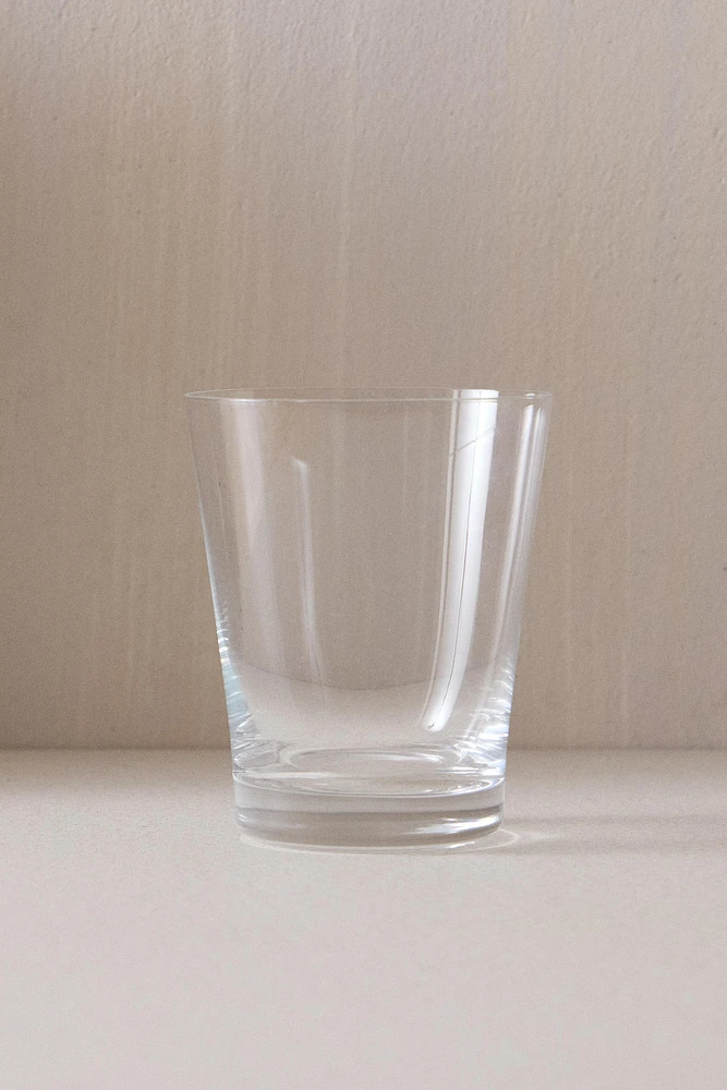 VERRE CRISTALLIN BASE ÉPAISSE