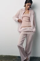 CHEMISE PYJAMA RAYÉE