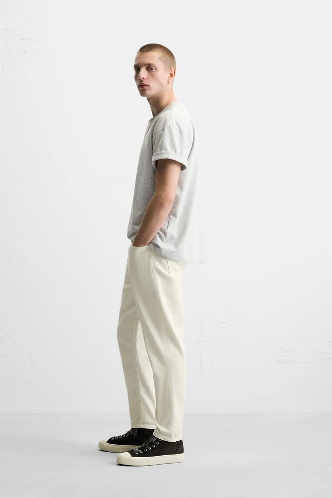 SLIM CROPPED FIT JEANS
