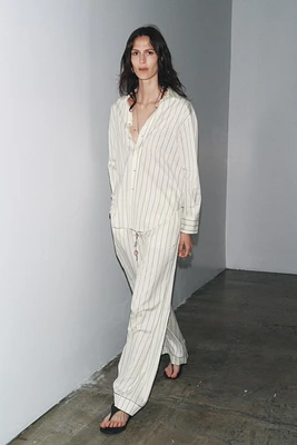 CHEMISE OVERSIZE RAYURES ZW COLLECTION