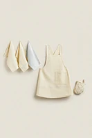 CHILDREN'S KITCHEN LINEN SET