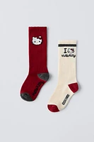 TWO-PACK OF I LOVE HELLO KITTY© SOCKS