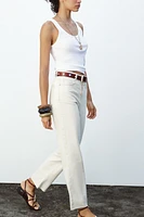 HIGH RISE Z1975 STRAIGHT LEG JEANS