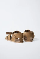 LEATHER FISHERMAN SANDALS