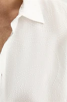 CHEMISE RELAXED FIT TEXTURÉE