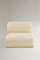 FAUTEUIL PLIABLE INDIVIDUEL BOUCLÉ