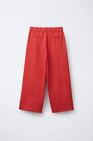 PANTALON DROIT 100 % LIN