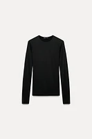 LONG SLEEVE POLYAMIDE SHIRT