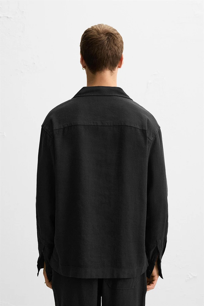 CHEMISE LIN - COTON