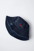 OXFORD PATCH BUCKET HAT